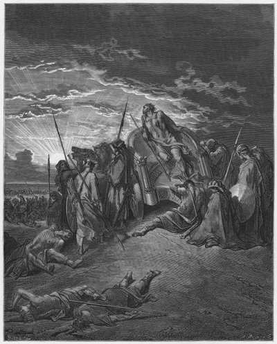 Morte di Acab da Gustave Dore